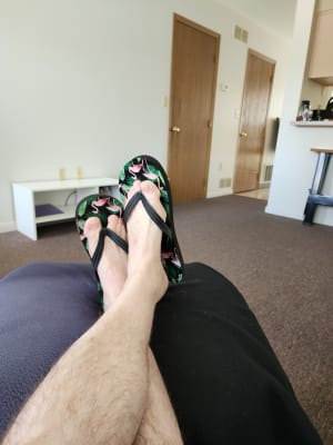 Mens flip flops old outlet navy