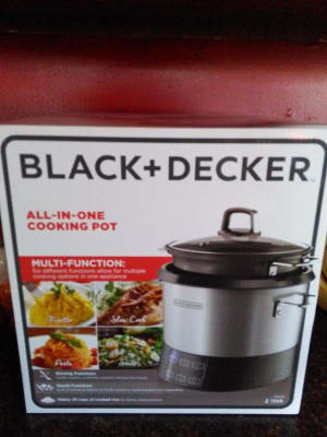 Black & Decker Home Rice Cooker, Multi-Use, 16-Cup, Pantry