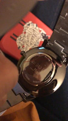 Hand Smoke Stainless Steel Watch 
