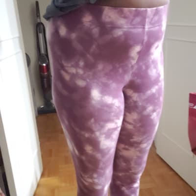 High-Waisted Printed Cropped Leggings For Women