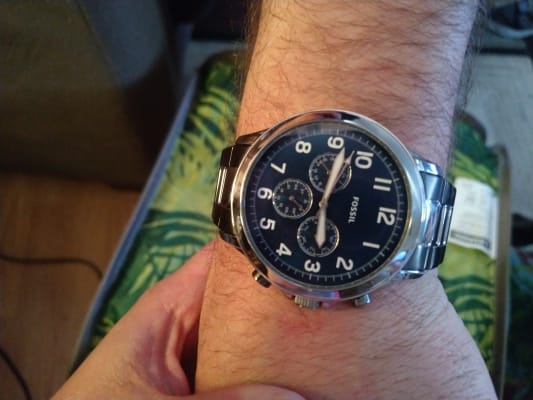 Two-Tone Stainless Steel Watch 
