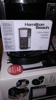 Hamilton Beach Digital 12 Cup Programmable Coffee Maker, Model# 49618 