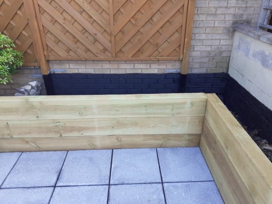 Wickes Metal Concrete Bitumen Paint Black 2 5l Wickes Co Uk