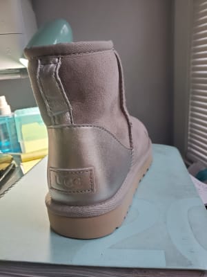 Ugg classic mini metallic discount