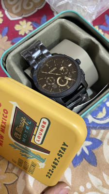 Machine Mid-Size Chronograph Black 
