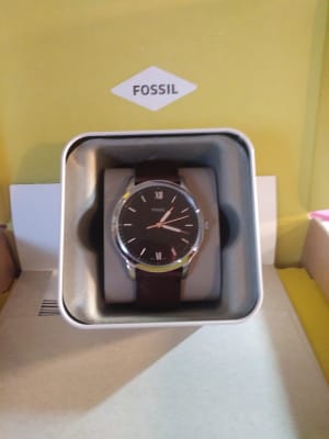 Brown Leather Watch - FS5464 - Fossil