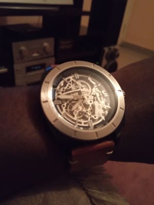 Privateer sport mechanical luggage leather 2025 watch