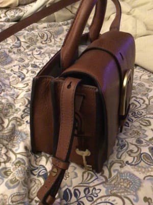 Fossil wiley tote handbag new arrivals