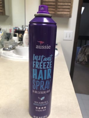 LOT OF 5. Aussie Instant Freeze ORIGINAL FORMULA Hairspray Extreme Hold- 7oz