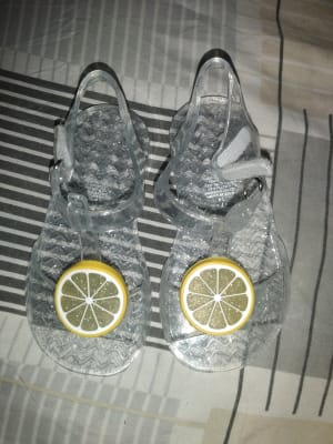 Old navy ankle strap jelly sandals hot sale