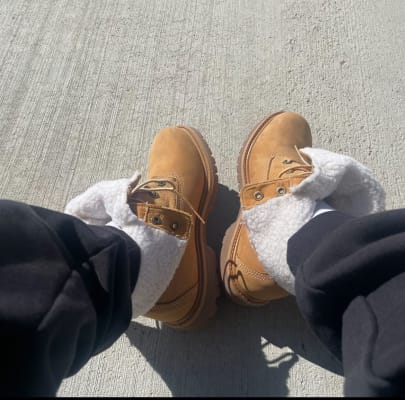 Timberland Teddy Leather Boot Women's Shoes in Light Brown