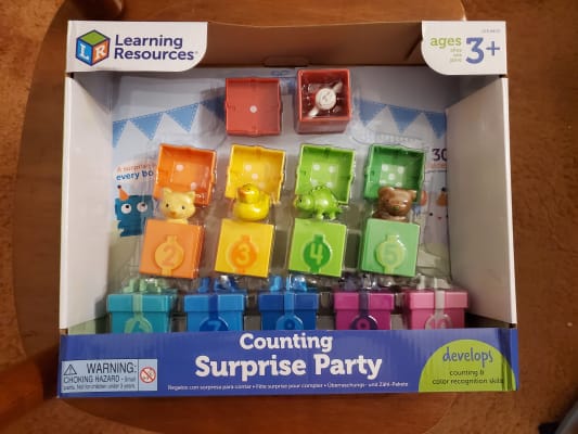 Learning Resources Counting Surprise Party Homeschool Fine Motor Counting NEW 
