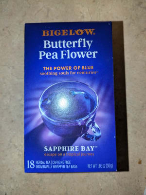 Butterfly Pea Flower Sapphire Bay Herbal Tea – Bigelow Tea