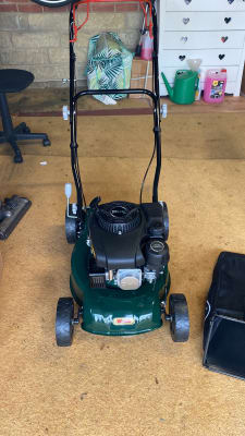 Webb WER410SP Self Propelled Petrol Rotary Lawn Mower 41cm Wickes