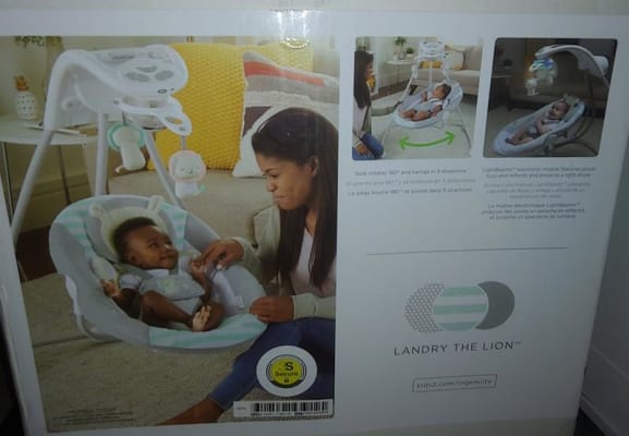 Lion baby swing top