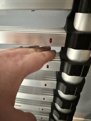 Telescopic ladder wickes best sale
