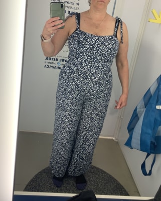 Old Navy Navy Blue Jumpsuit Size M (Tall) - 56% off | ThredUp