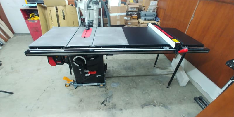 Sawstop 10 in. 3 HP Professional Cabinet Saw with 52 In. Fence
