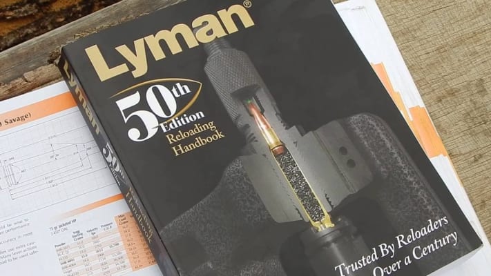 Lyman 50th Ed Reloading Handbook Softcover 