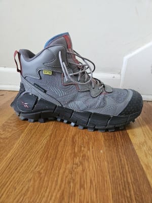 定番の中古商品 Men's Reebok Zig Gray - Boots Safety Met II Edge Kinetica トップス