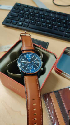 Sullivan Multifunction Brown Leather 