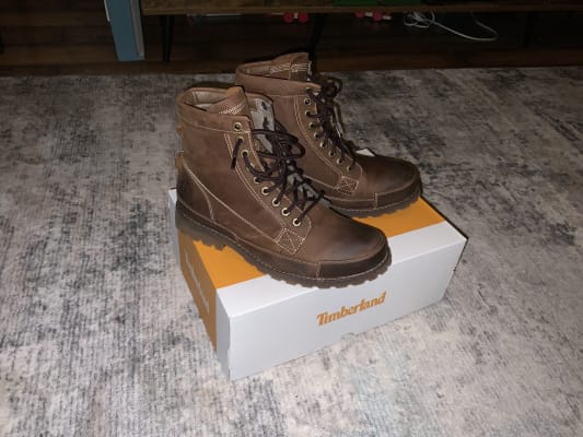 Timberland Earthkeepers Leather Boot Men s Shoes in Brown Buckle