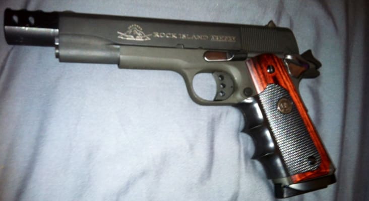 Pachmayr American Legend Grip Finger Grooves 1911 Government,