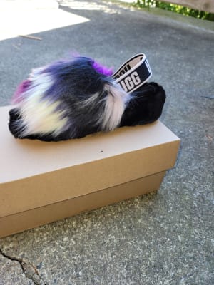Fluff Yeah Slide Tie Dye Slipper | UGG® Official
