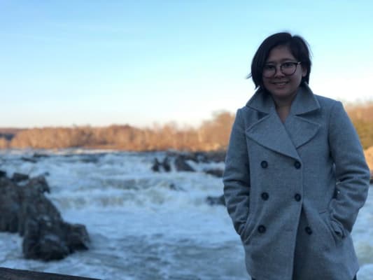 Woman within deals peacoat