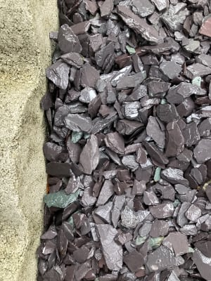 Blue slate chippings wickes clearance
