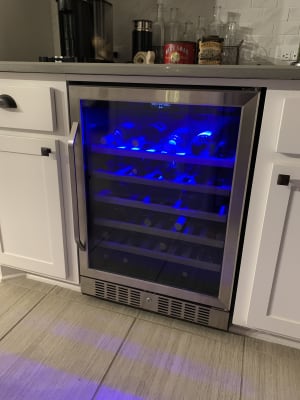 magic chef 52 bottle wine cooler