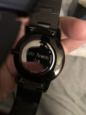 The Minimalist Slim Three-Hand Black 