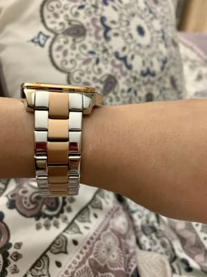 Two-Tone Stainless Steel Watch 