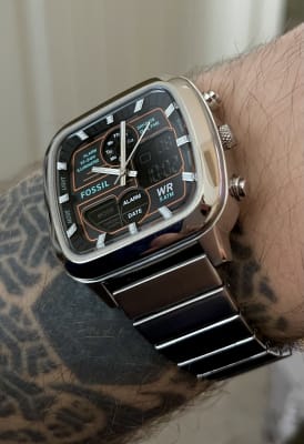Retro analogue-Digital Stainless Steel 