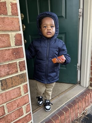 Old navy puffer jacket top toddler