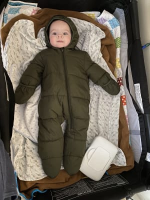 Old navy top baby boy snowsuit