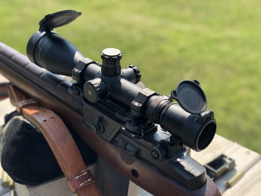 Leupold Mark 4 LRT M1 Rifle Scope 4.5-14x 50mm Duplex Reticle Matte
