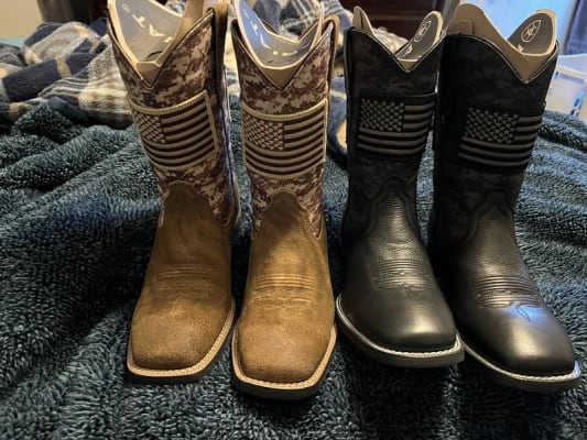 Ariat sport patriot black shop