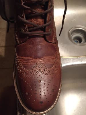 Crevo Speak Easy Boot Men s Shoes in Chestnut Buckle