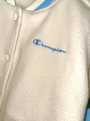 Champion Teddy Fleece Bomber Jacket Women s Coats Jackets in Black Multi Buckle