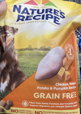 Nature s Recipe Grain Free Chicken Sweet Potato Pumpkin Recipe Dry Dog Food Post Consumer Brands