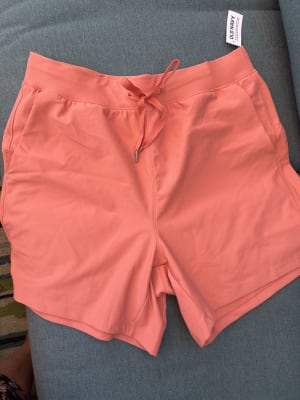 High-Waisted PowerSoft Shorts -- 5-inch inseam