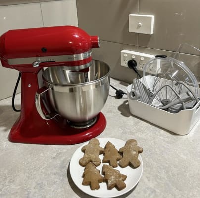 The Exclusive Artisan® Series Tilt-Head Stand Mixer with Premium Accessory  Pack 