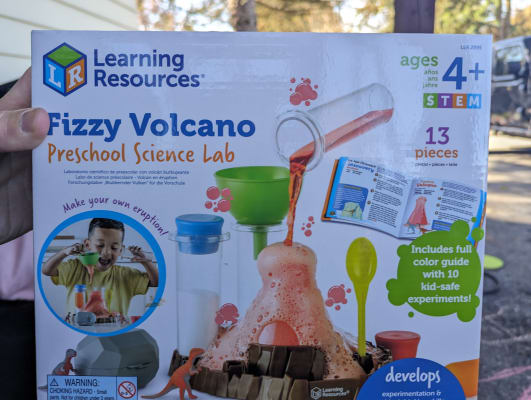 Fizzy Volcano Preschool Science Lab - House of Science