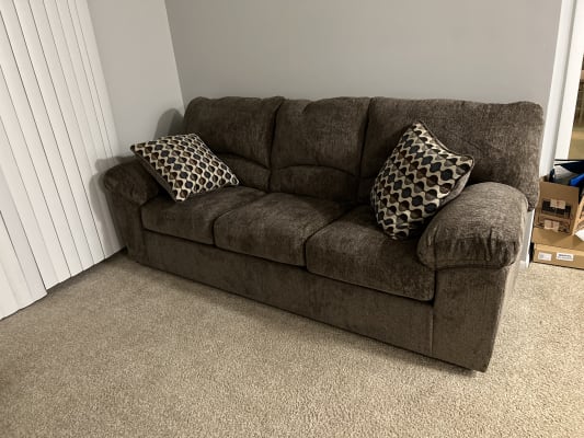 Signature Design By Ashley Pindall Denim Blue Sofa For Sale In San