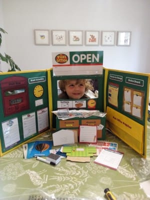 Play post online office set