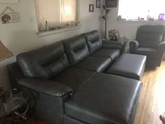 Faux Leather Couch Big Lots Clearance, Simmons Leather Sectional Big Lots