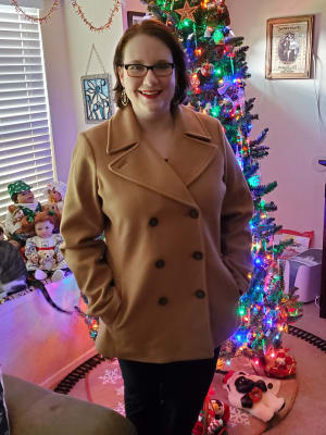 Old navy women's sales peacoat