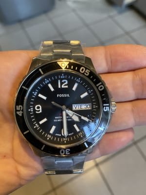 Fossil watch fs5687 clearance