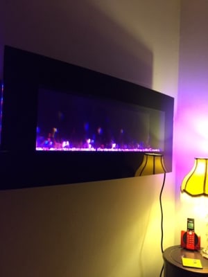 42 Wall Mount Electric Fireplace | Big Lots